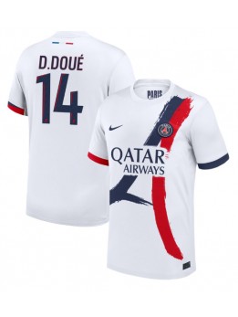 Billige Paris Saint-Germain Desire Doue #14 Bortedrakt 2024-25 Kortermet